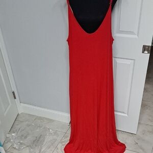 Unlisted Vibrant Red Maxi Dress